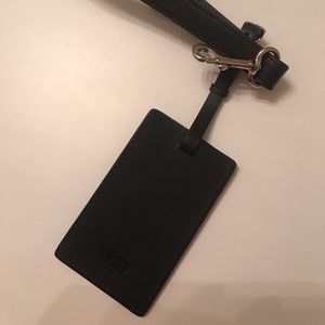 Coach Luggage Strap and Tag